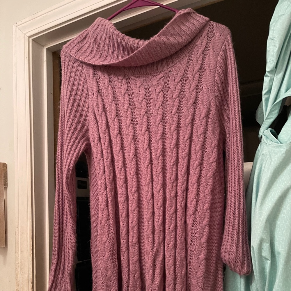 Cowl neck sweater